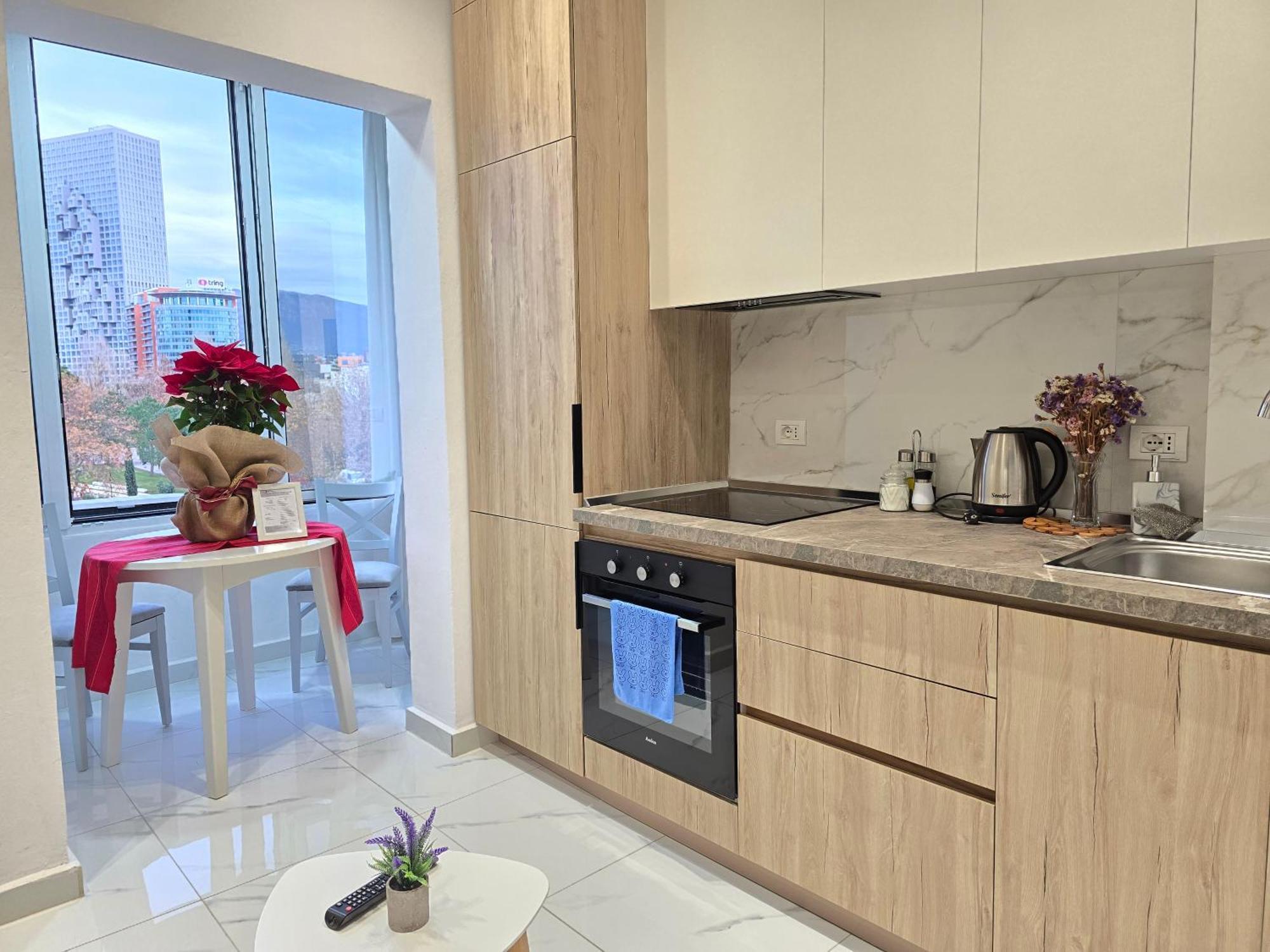 Central Tirana Apartment Getaway Exterior foto